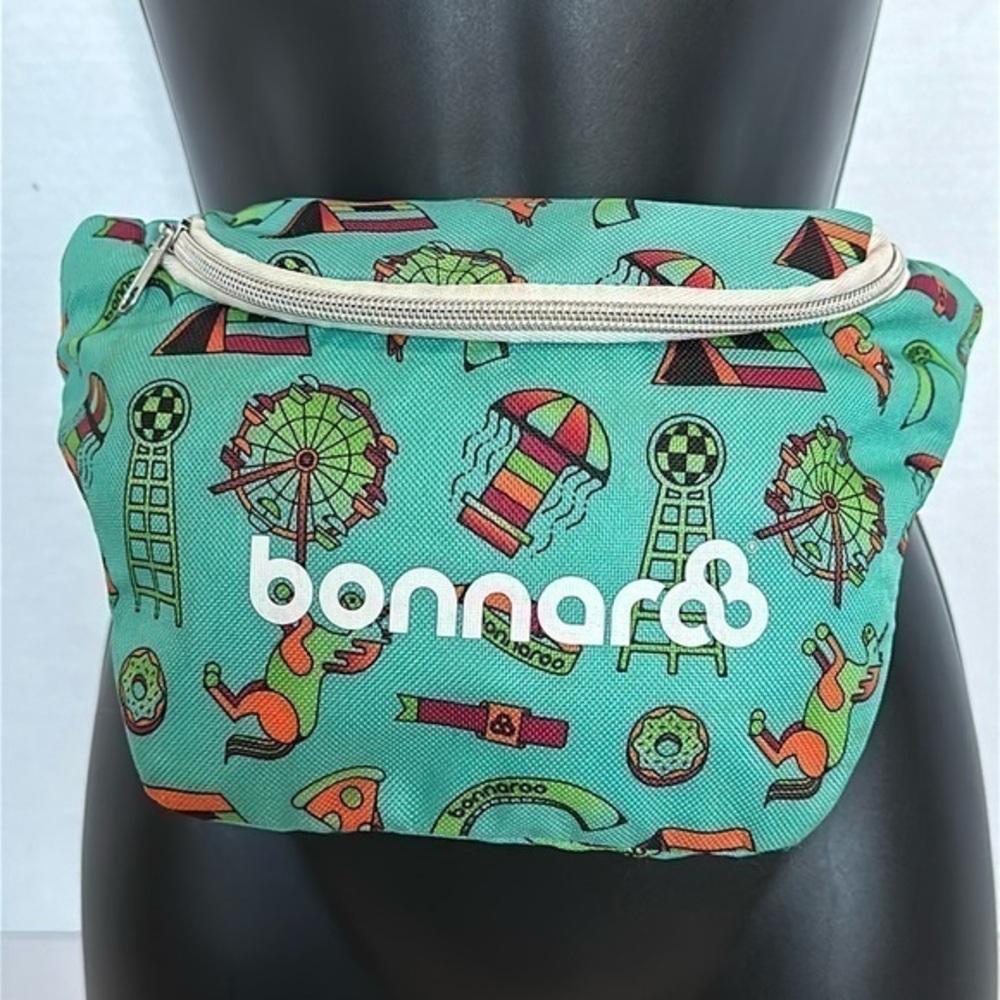 2018 Bonnaroo Music Festival Adjustable crossbody/Fanny Hip Pack Swag Bag EUC
